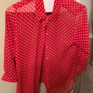 Polka Dot Blouse